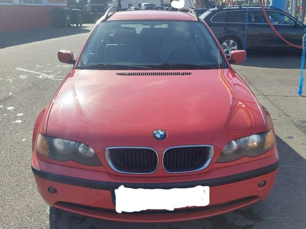 BMW 318 i E46 Kombi Automatik Touring Rot