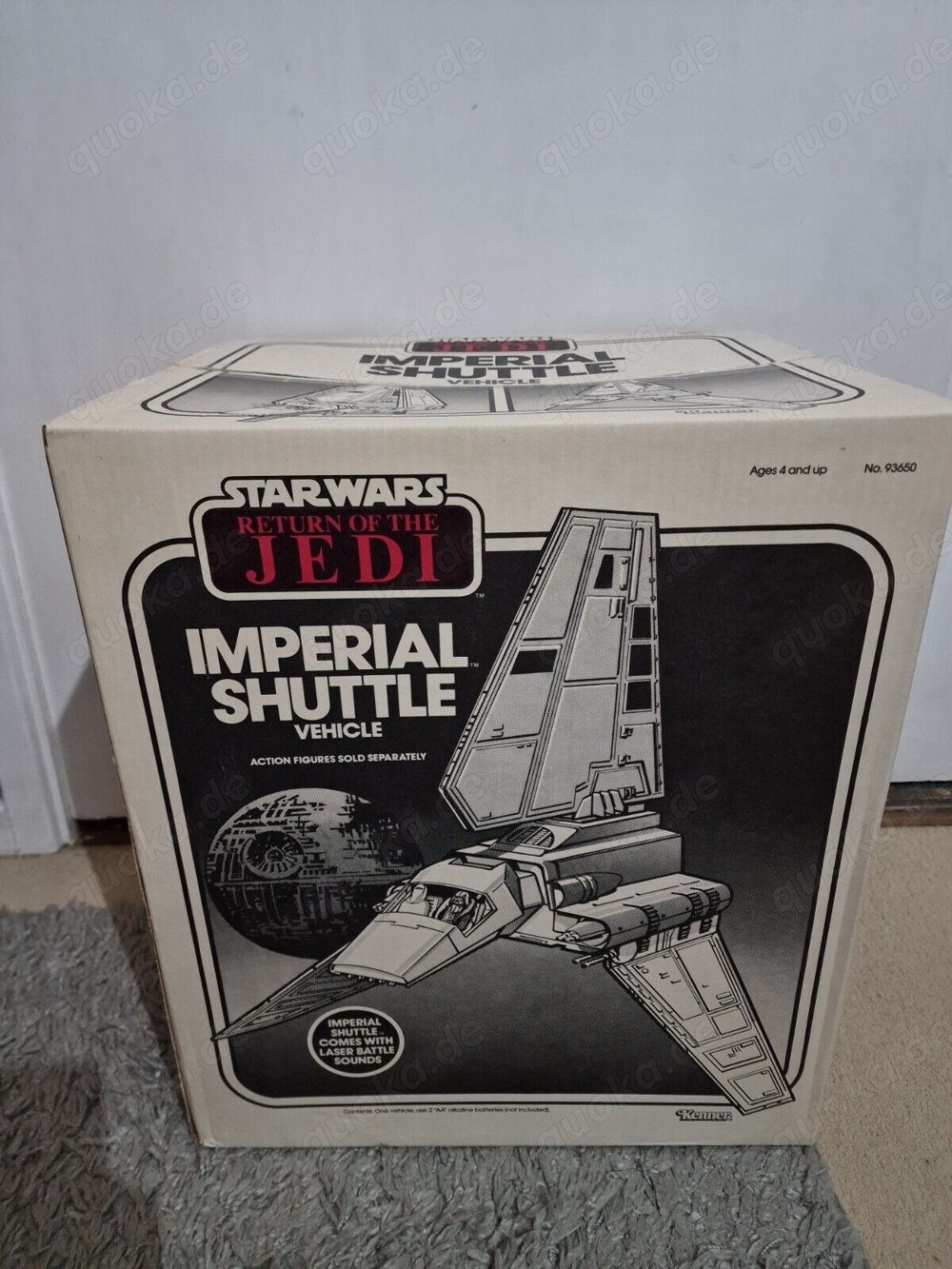 Vintage Star Wars Imperial Shuttle verpackt (mit unbenutztem Inhalt)