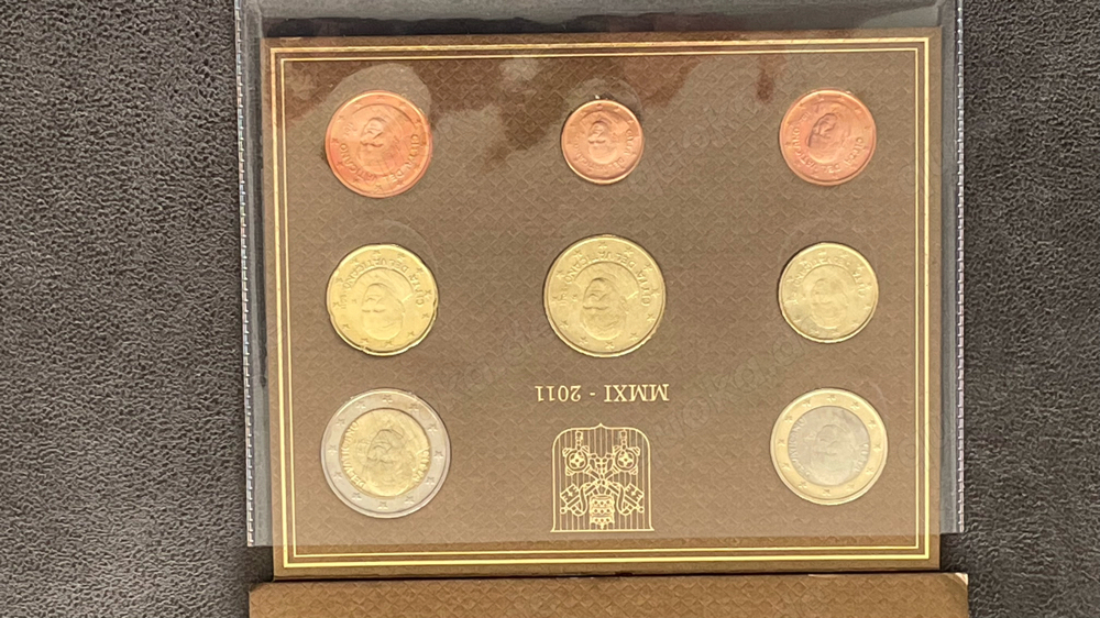 Original Vatikan Euromünzen absolut neu!
