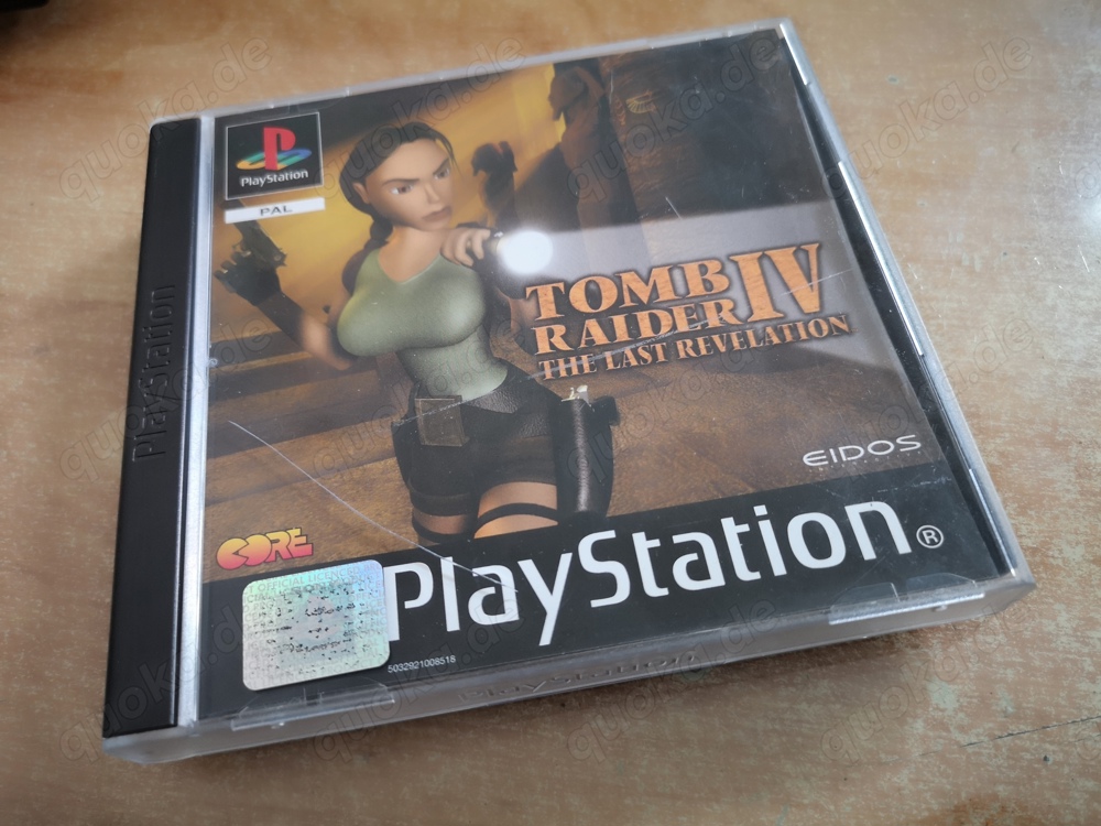Playstation Kultspiel Tombraider 4 The last Revelation von 1999
