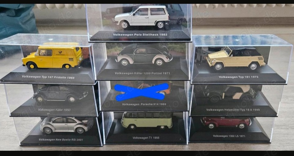 1:43 VW Edition DeAgostini Sammlung Modellautos 