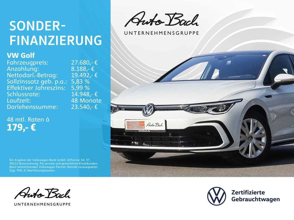 Volkswagen Golf VIII 1.5 eTSI DSG R-Line OPF Navi LED-Matri