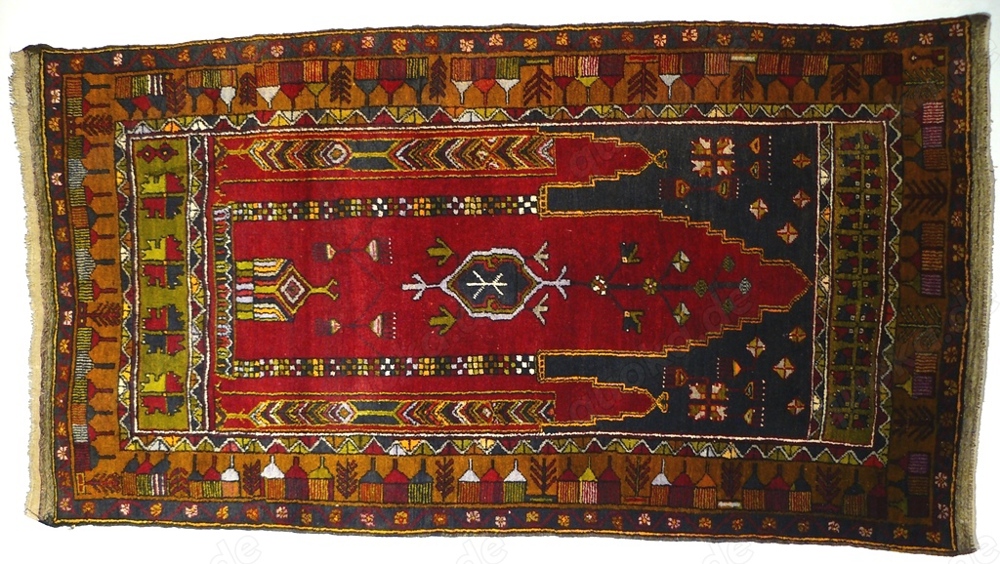 Sammlerteppich Orientteppich Konya antik T086 (1)