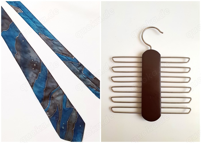 Unikat Krawatte Binder, reine Seide, Einzelstück, handgefertigt + Krawattenbügel geschenkt