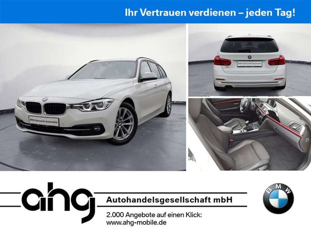 BMW 320 i Touring Sport Line Navi LED AHK PDC Sitzh.