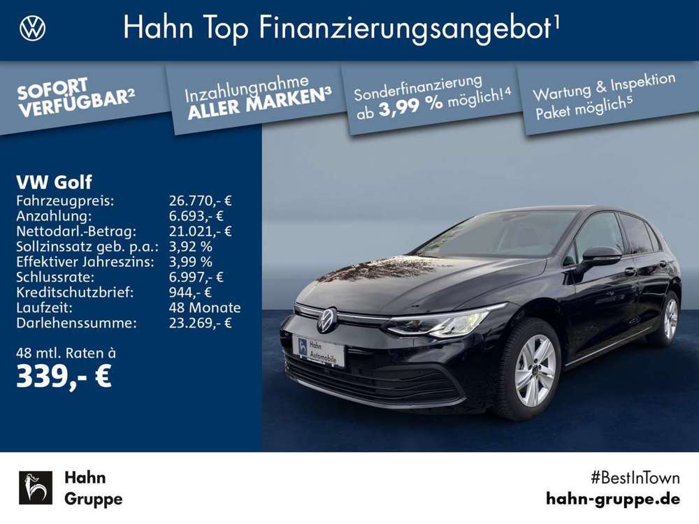 Volkswagen Golf 2.0TDI Life Navi Climatr Sitzh ACC PDC LED