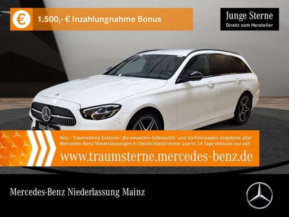 Mercedes-Benz E 220 d T AMG+NIGHT+360+AHK+LED+FAHRASS+HUD+9G