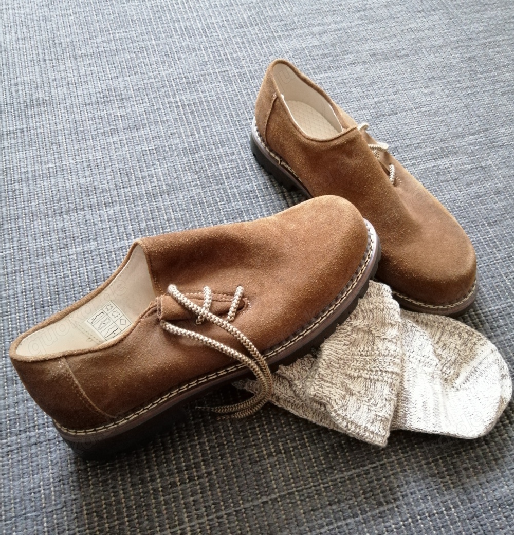 Trachten "Haferlschuhe" inkl. Socken (neu)