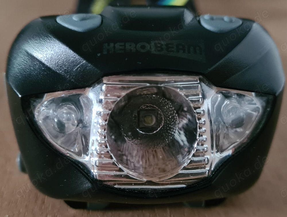HeroBeam LED Stirnlampe Kopflampe_92g