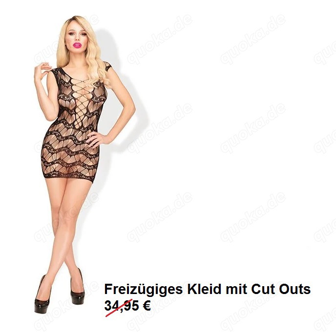 sexy Kleid mit cut outs