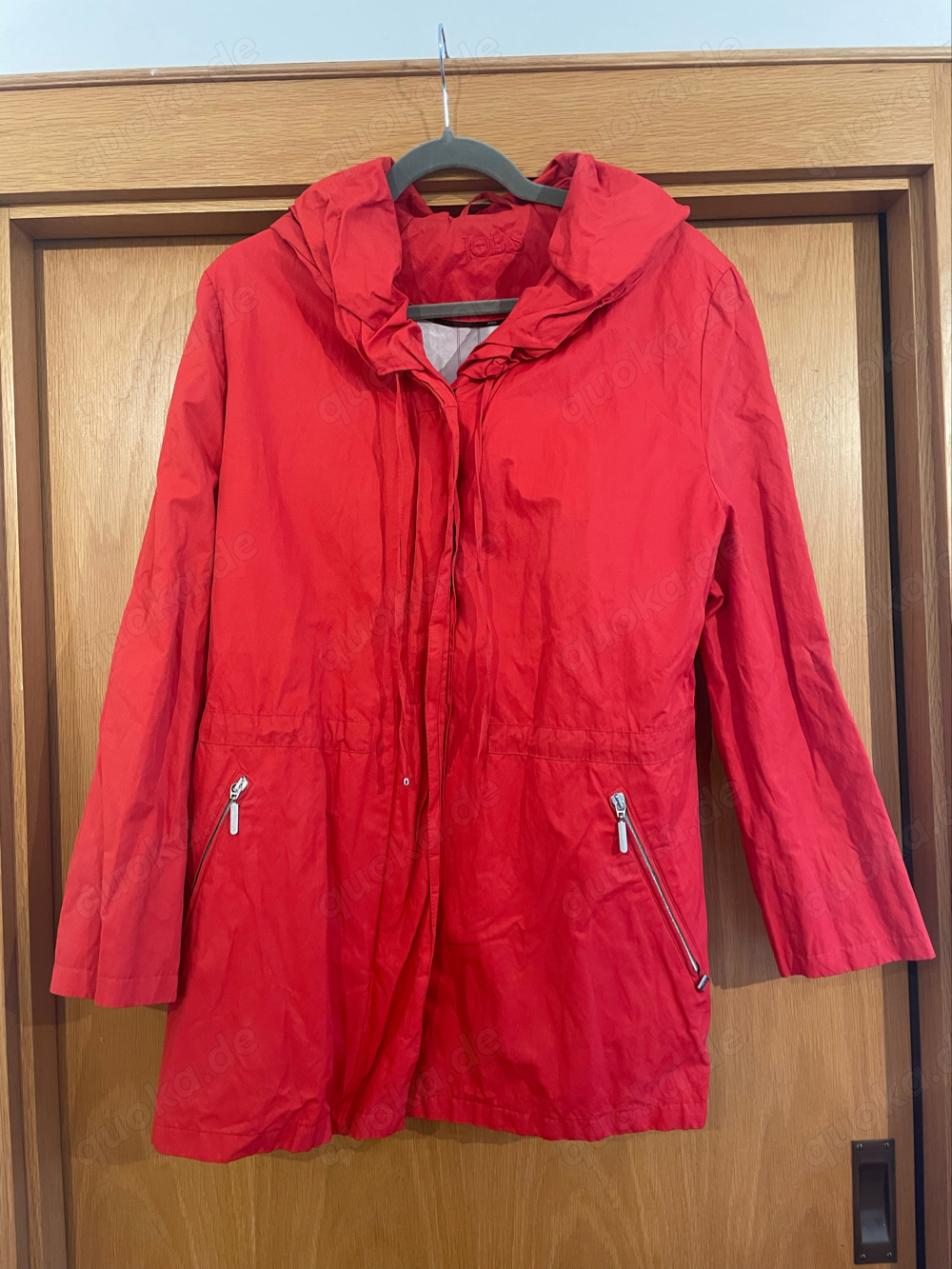 Rote Jacke von Jobis, Sommerjacke, Größe 44