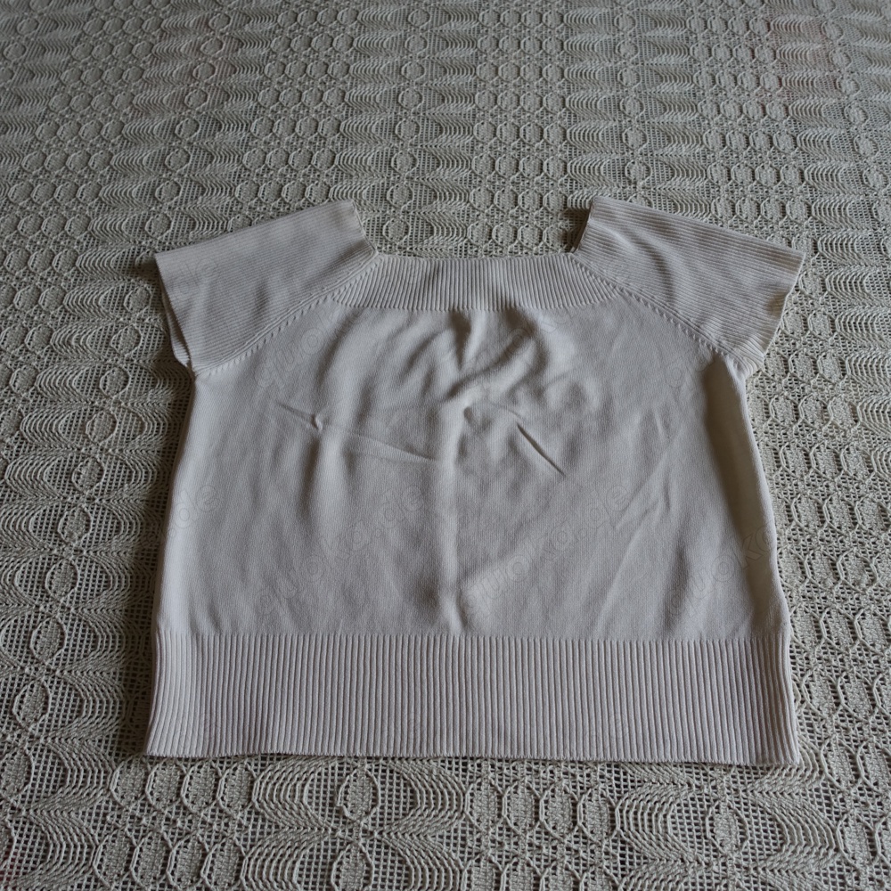 Vintage - Shirt, Strickshirt, ecru (kein weiß), Gr. 34 bzw. ca. Gr. XS, Collection