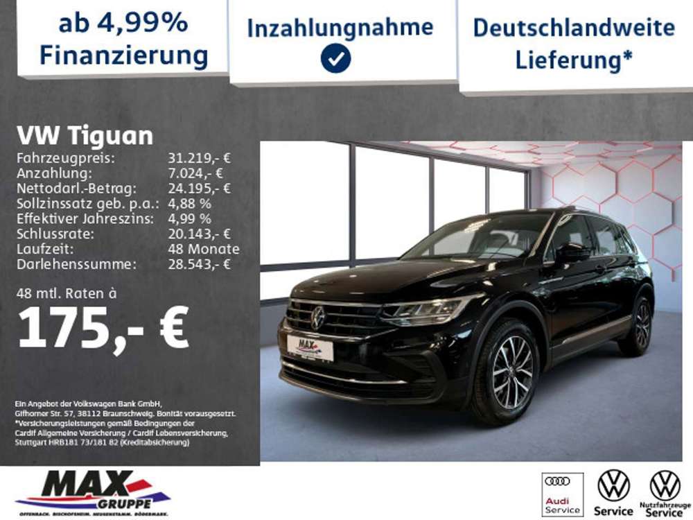 Volkswagen Tiguan 2.0 TDI LIFE LED+KAMERA+AHK+NAVI+APP+ACC+
