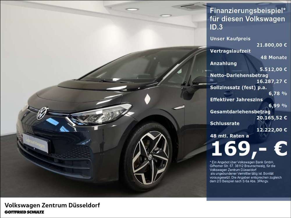 Volkswagen ID.3 Life Navigation Einparkhilfe Pro Performance