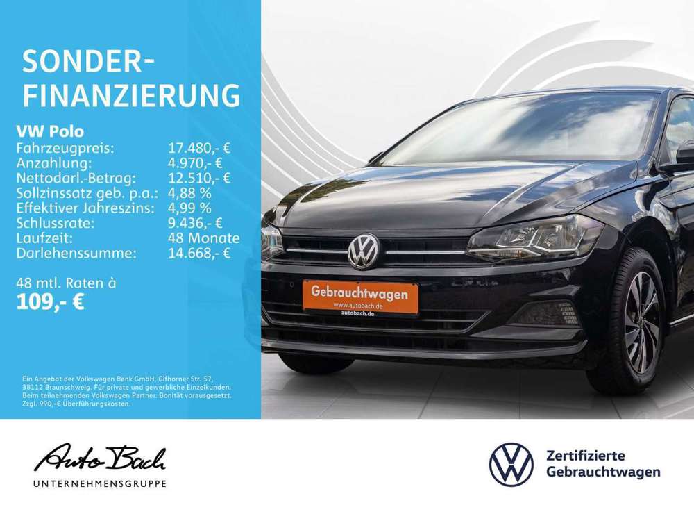 Volkswagen Polo Comfortline 1.0 TSI OPF DSG Navi EPH Klima
