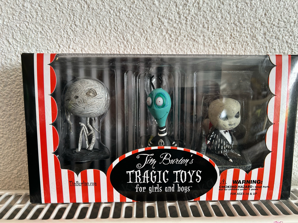 Tim Burtons Tracig Toys for Girls and boys Mummy boy Toxic boy 
