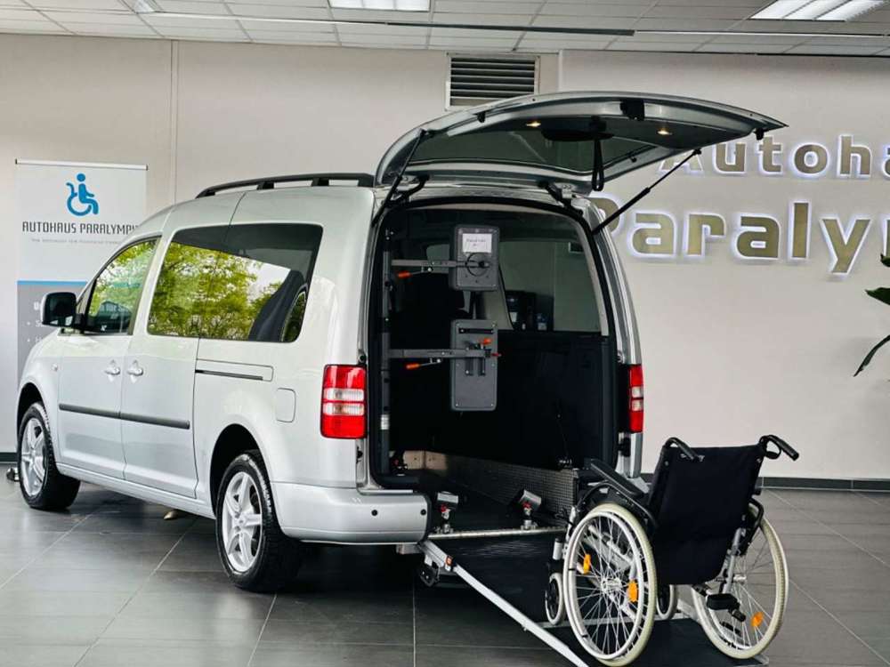 Volkswagen Caddy Maxi Comfortline Behindertengerecht-Rampe
