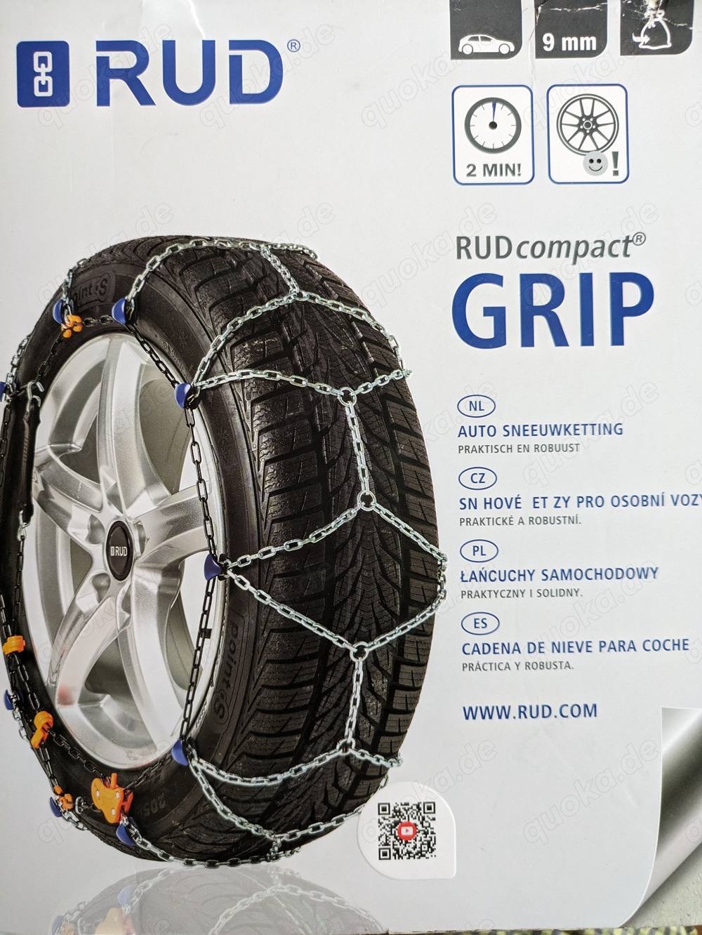 PKW Schneeketten unbenutzt gegen Abholung