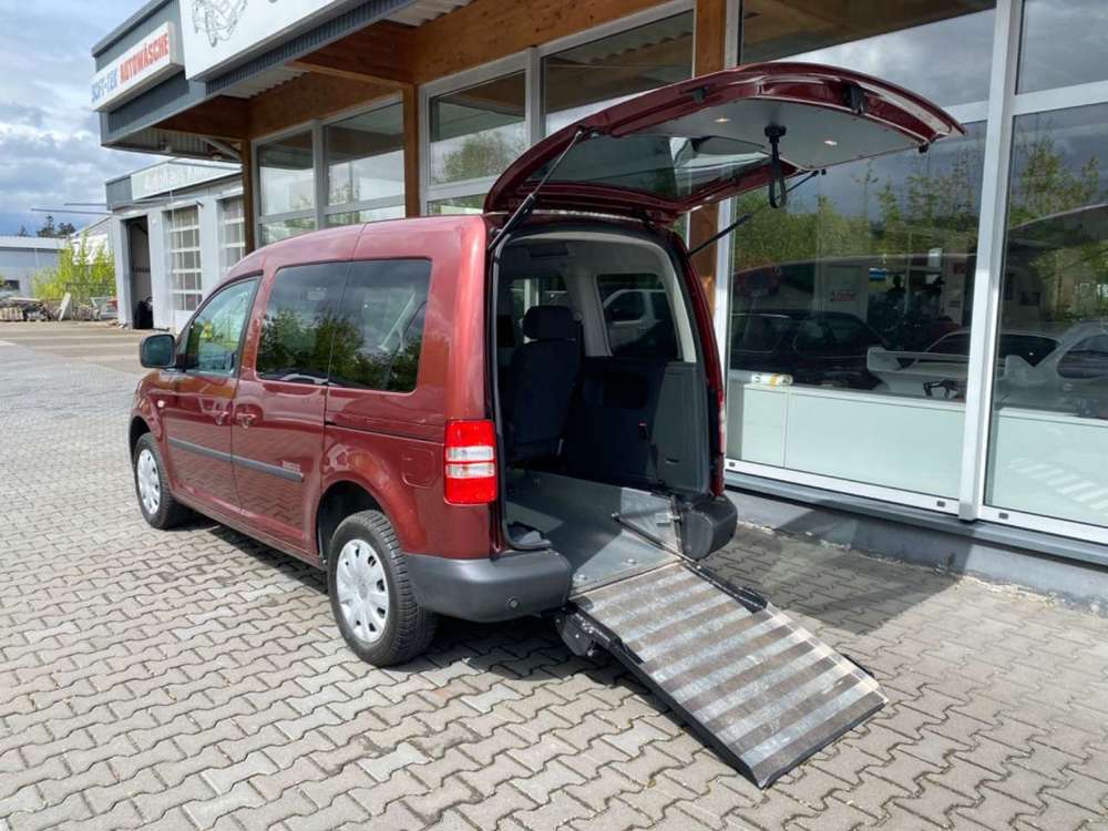 Volkswagen Caddy Roncalli Behindertengerecht Rampe