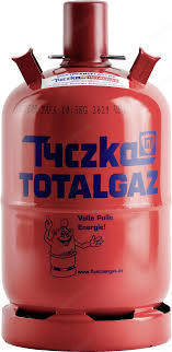 Propan Gasflasche Tyczka Pfand rot, 5kg und 11kg befüllt und unbenutzt