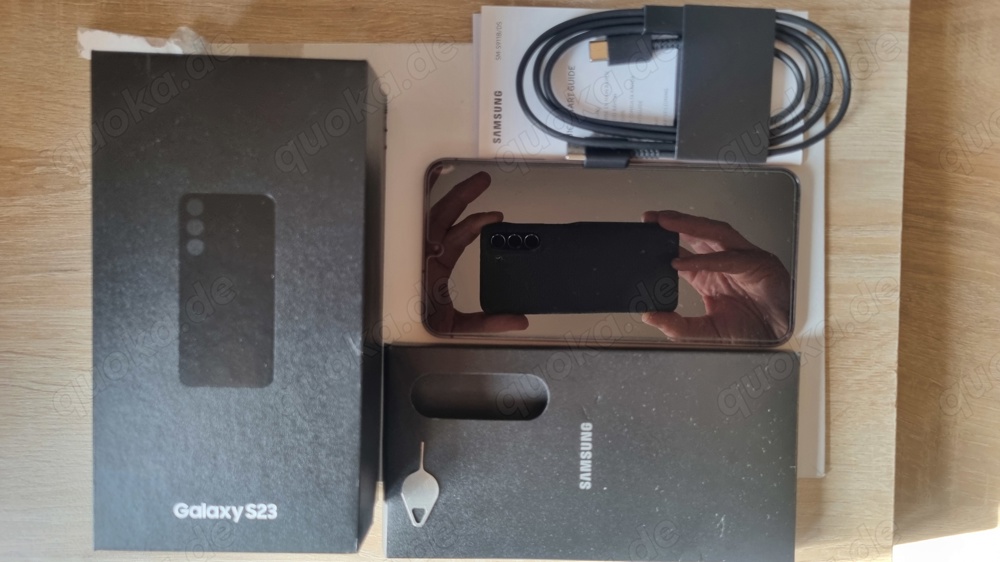 Samsung S23 neuwertig mit Garantie & original Karton