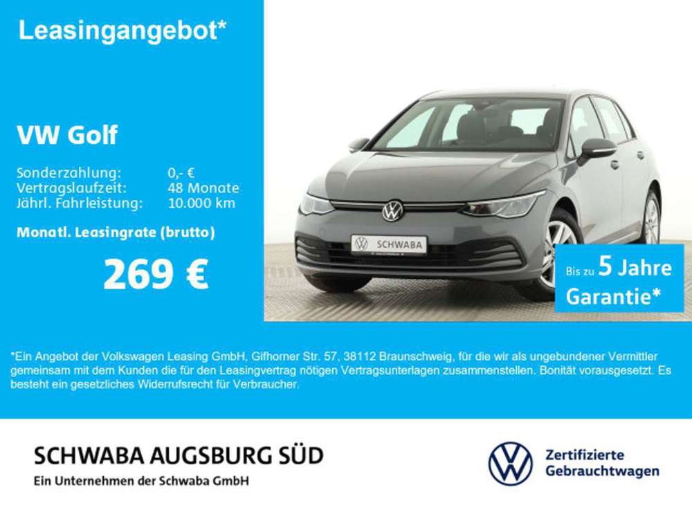 Volkswagen Golf VIII Life 1.5 TSI LED*VIRTUAL*ACC*R-KAM*16"