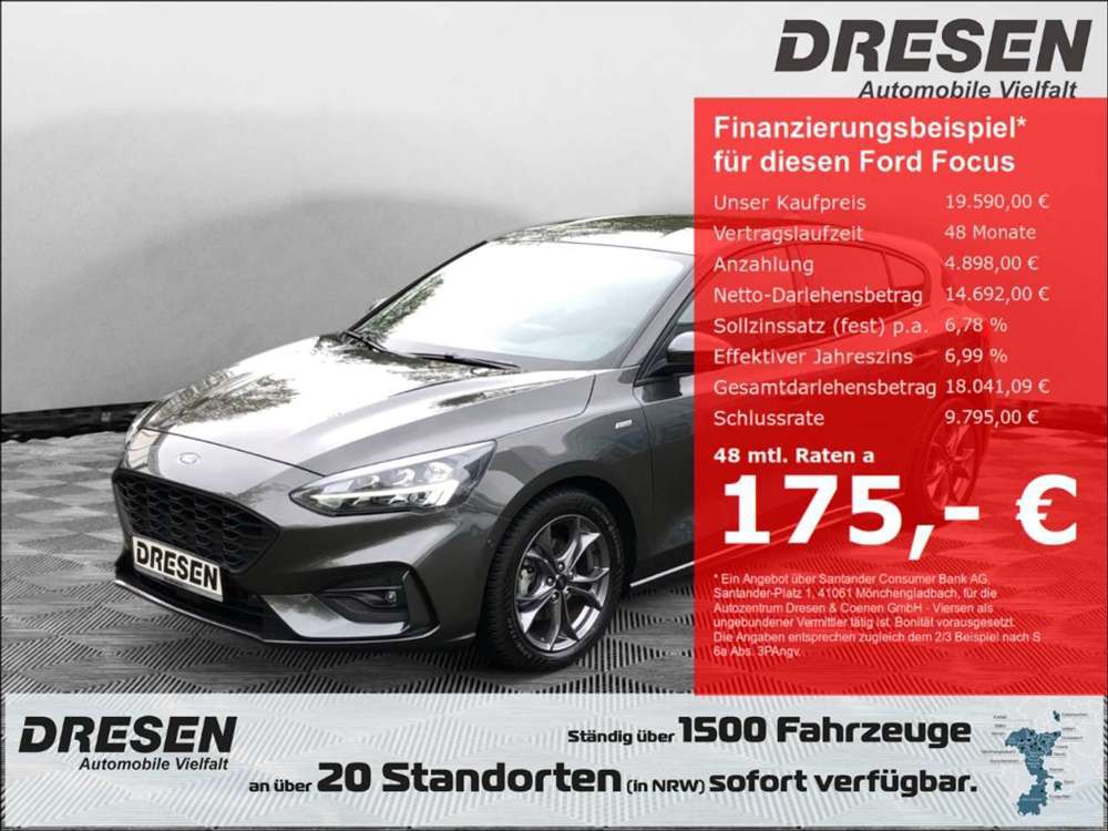 Ford Focus ST-Line 1.0 EcoBoost Navi ACC Apple CarPlay Androi