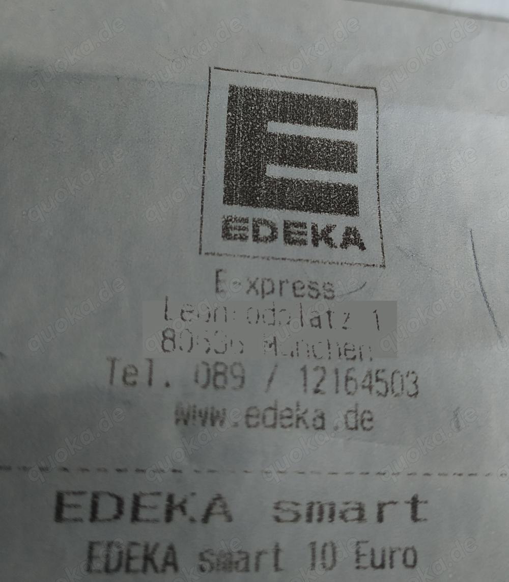 EDEKA Smart Handy Guthaben  - Wert 10 Euro