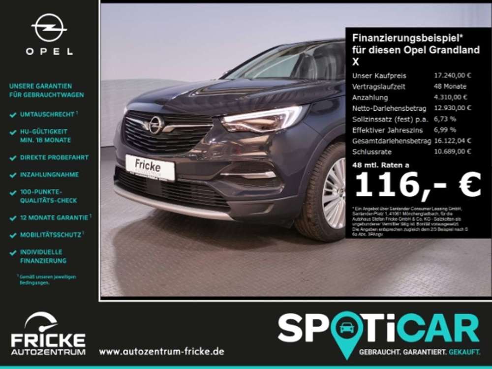 Opel Grandland X INNOVATION +Automatik+Sitz--Lenkradheiz.+Abn.AHK