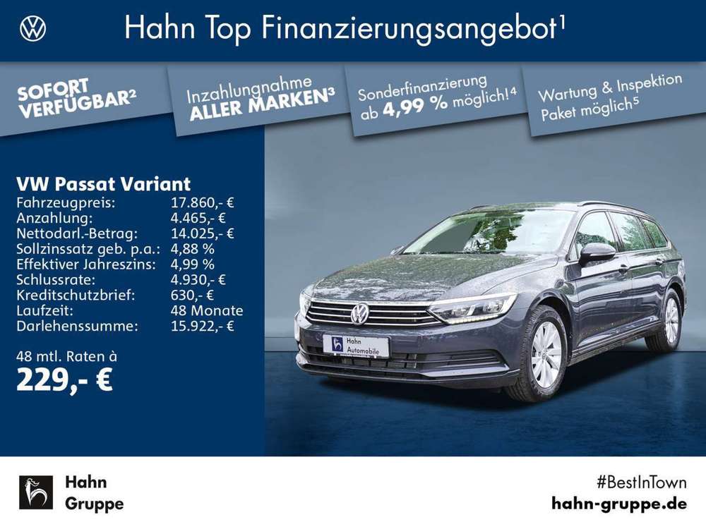 Volkswagen Passat Variant Trendline 2.0TDI Navi LED SHZ PDC