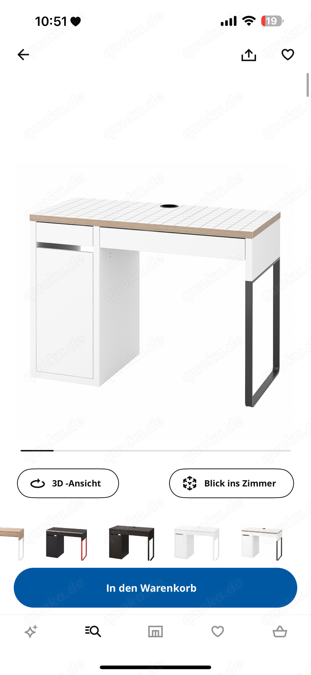 Ikea Schreibtisch Micke