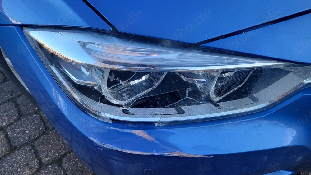 BMW M-Frontspoiler F31 leicht beschädigt