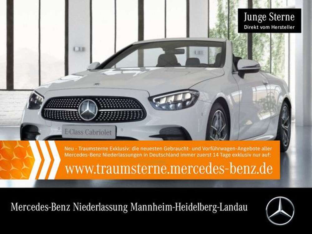 Mercedes-Benz E 220 d Cabrio AMG+LED+FAHRASS+KAMERA+19"+KEYLESS