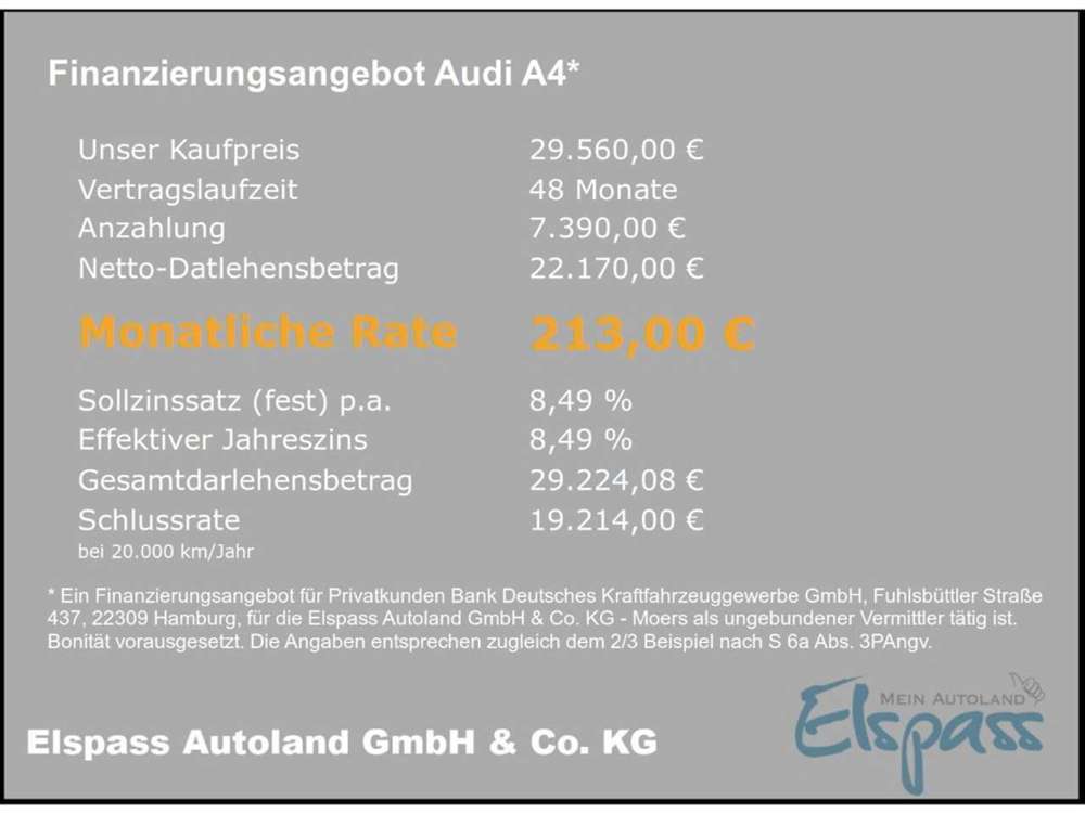 Audi A4 Avant  AUTOMATIK LED PANODACH SHZ TEMPOMAT APPLE/A