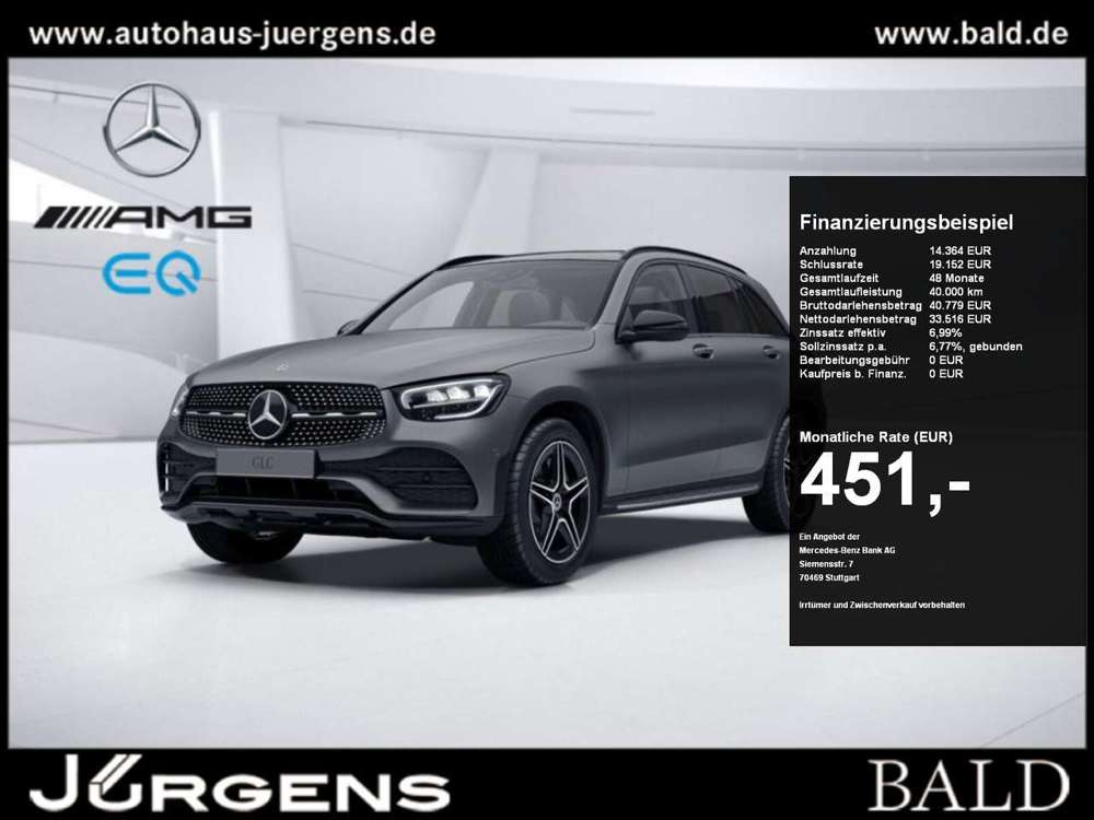 Mercedes-Benz GLC 300 d 4M AMG-Sport/Pano/Burm/AHK/Cam/Night