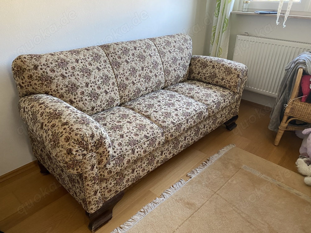 Sofa Vintage 3-Sitzer  zu verschenken 