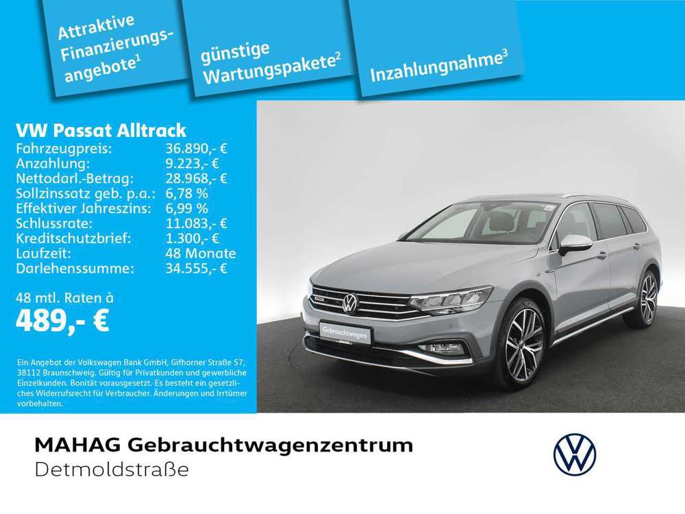 Volkswagen Passat Alltrack 2.0 TDI 4Mot. Navi LED AHK Alu19