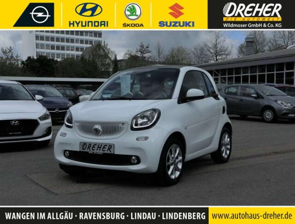 smart forTwo fortwo coupe passion Pano.-Dach/Klima/BC Sitzhzg.