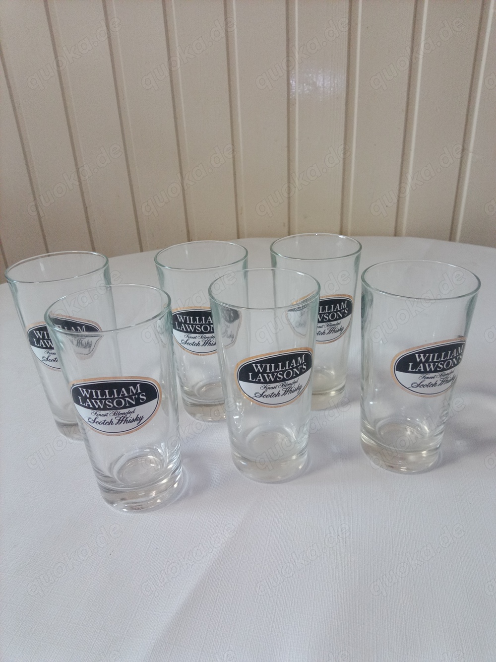  6 Whisky Gläser William Lawson s