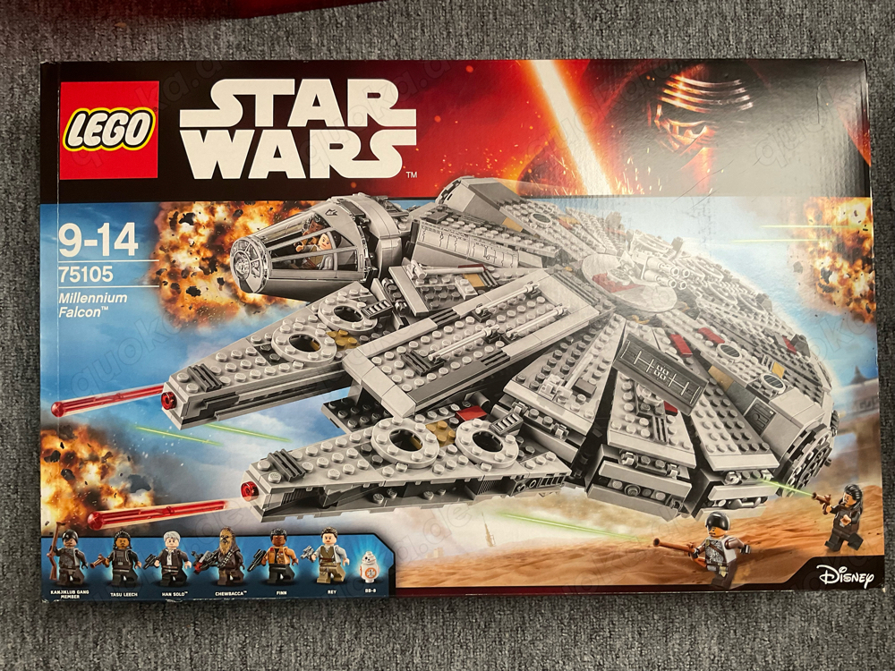 LEGO Star Wars 75105 - Millennium Falcon Ungeöffnet NEU