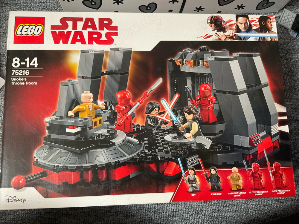 LEGO 75216 Star Wars Snokes Thronsaal Ungeöffnet NEU