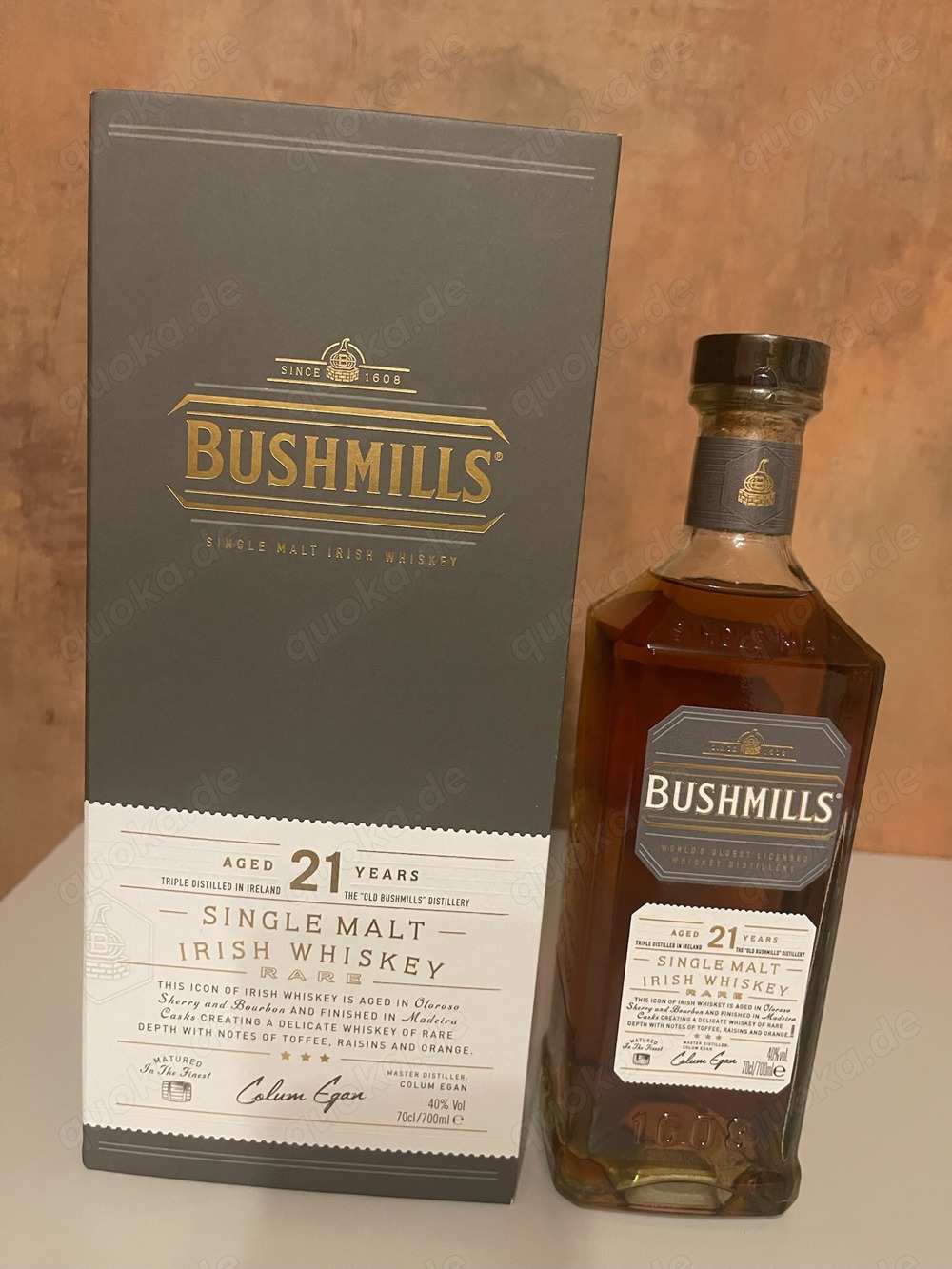 Bushmills 21 Jahre Oloroso Sherry + Bourbon + Madeira