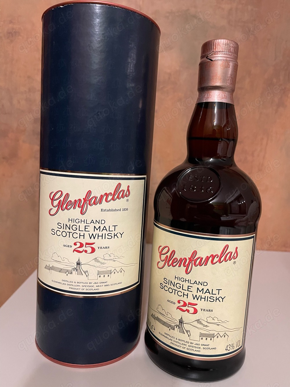Glenfarclas  25 Jahre 700 ML, 43 % HIGHLAND  whisky 