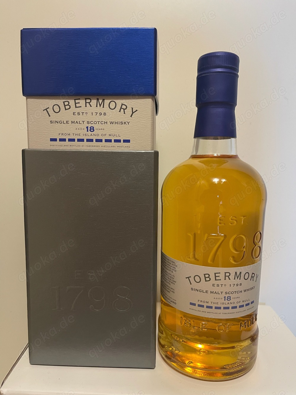 Tobermory 18 Jahre Mull Single Malt Scotch Whisky 0,7l, alc. 46,3 Vol. -%