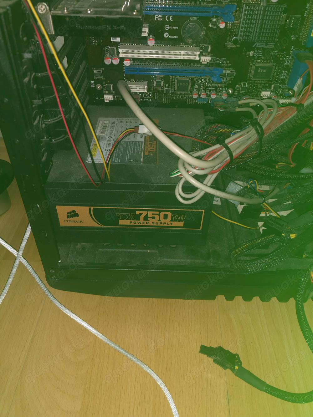 AMD Phenom 2 X4 750 W TX POWER supplies FX sound and Cooler Master case gtx gpu mit Staubfilter