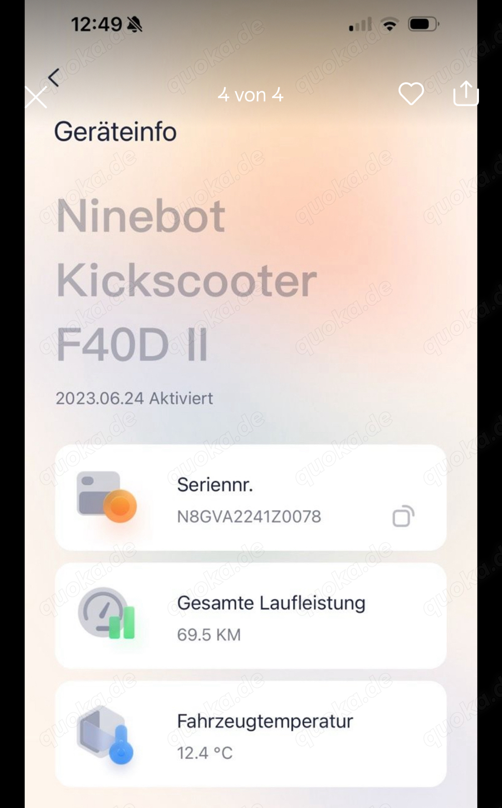 Segway Ninebot F40DII Scooter