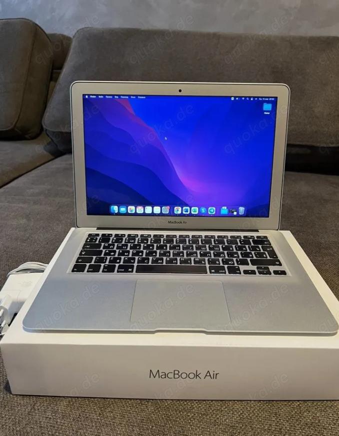 MacBook Air 13 (2017), 128 gb, core i5, 8 gb RAM