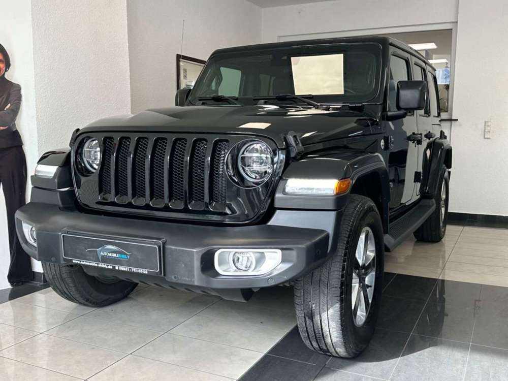 Jeep Wrangler 2.2CRD Unlimited Sahara VOLL,Schiebedach