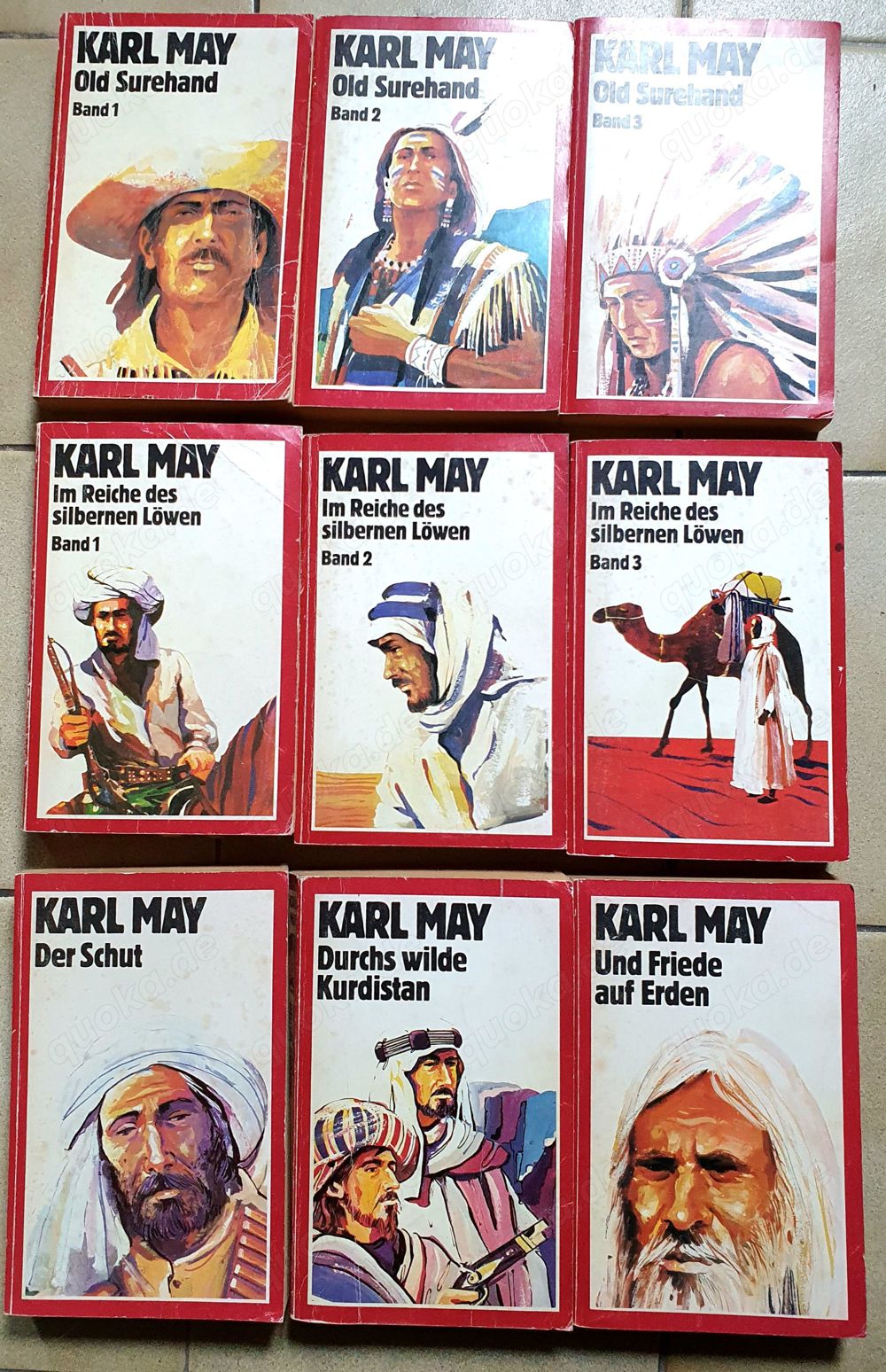 Karl-May- Bücher 