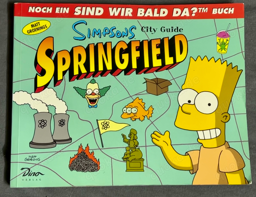 Simpsons Springfield City Guide